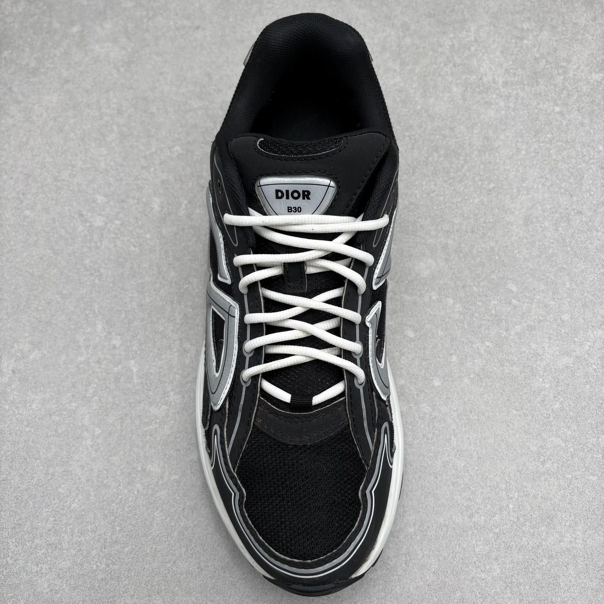 B30 Reflective Sneaker Black White — photo 5