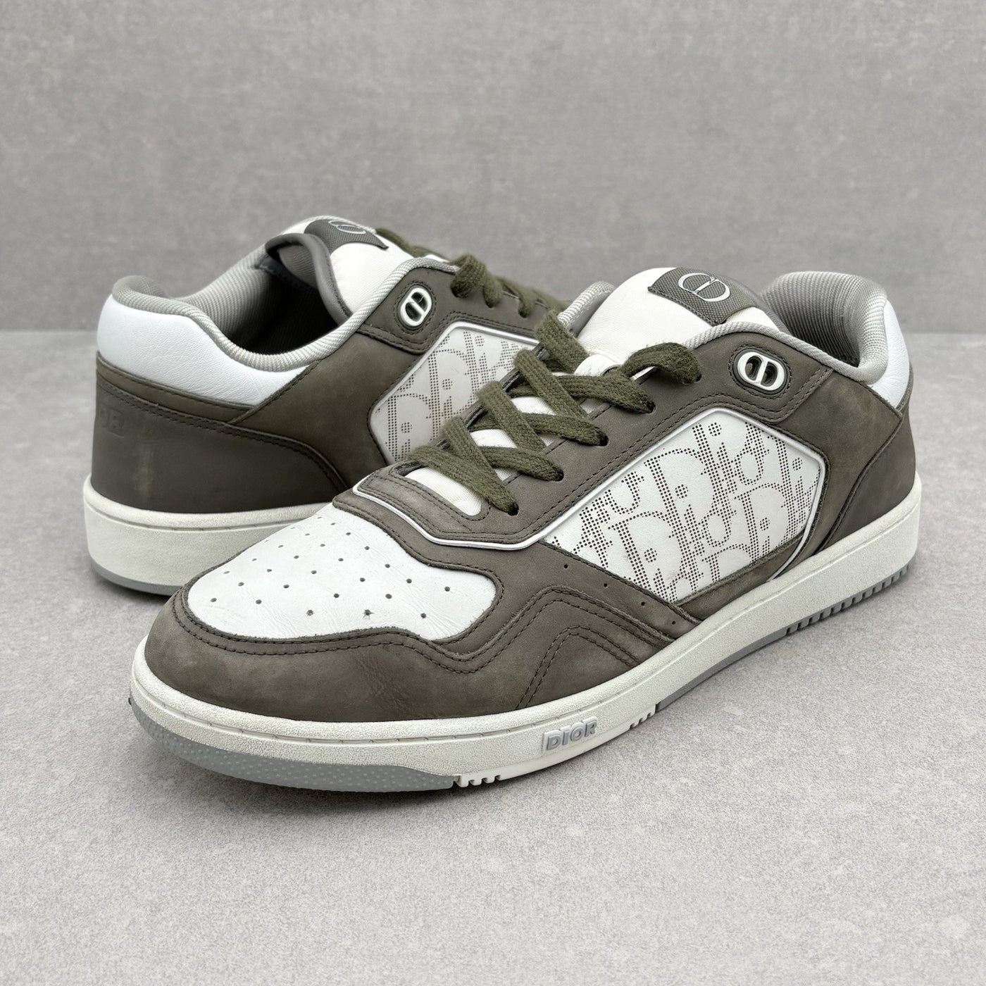 B27 Low Dior Olive White