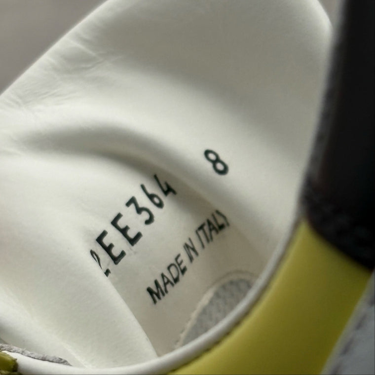 Downtown Low Leather Sneaker Bianca Cedro — photo 13