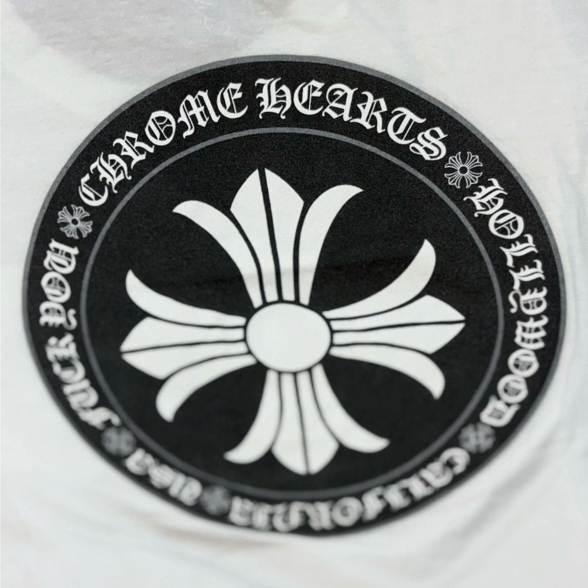 Plus Cross Short Sleeve T-Shirt White — photo 3