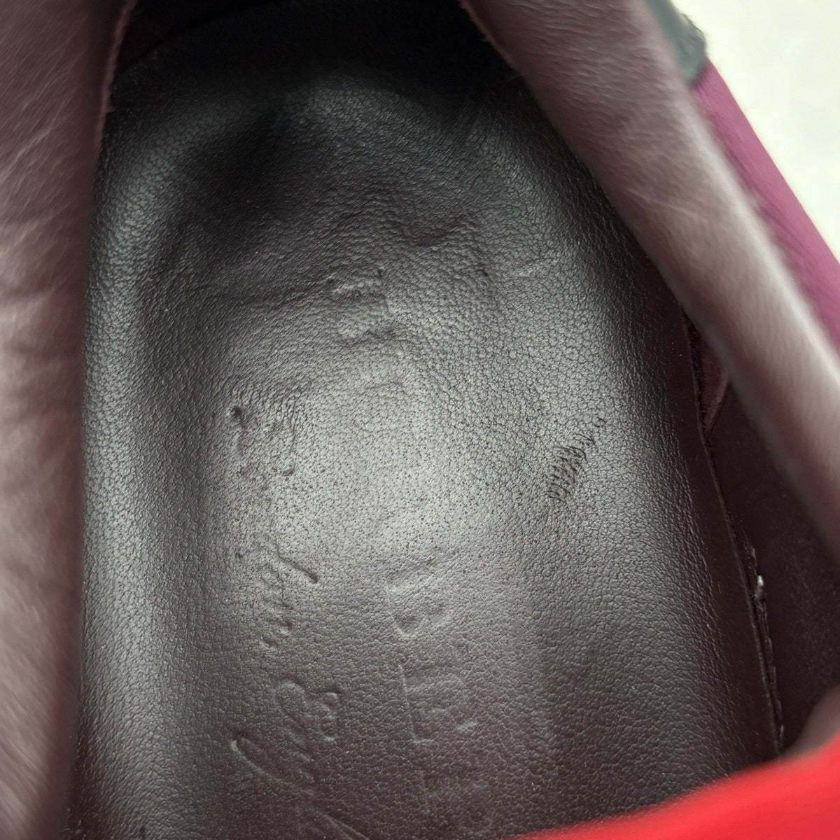 Regis Sneaker Red Black — photo 6