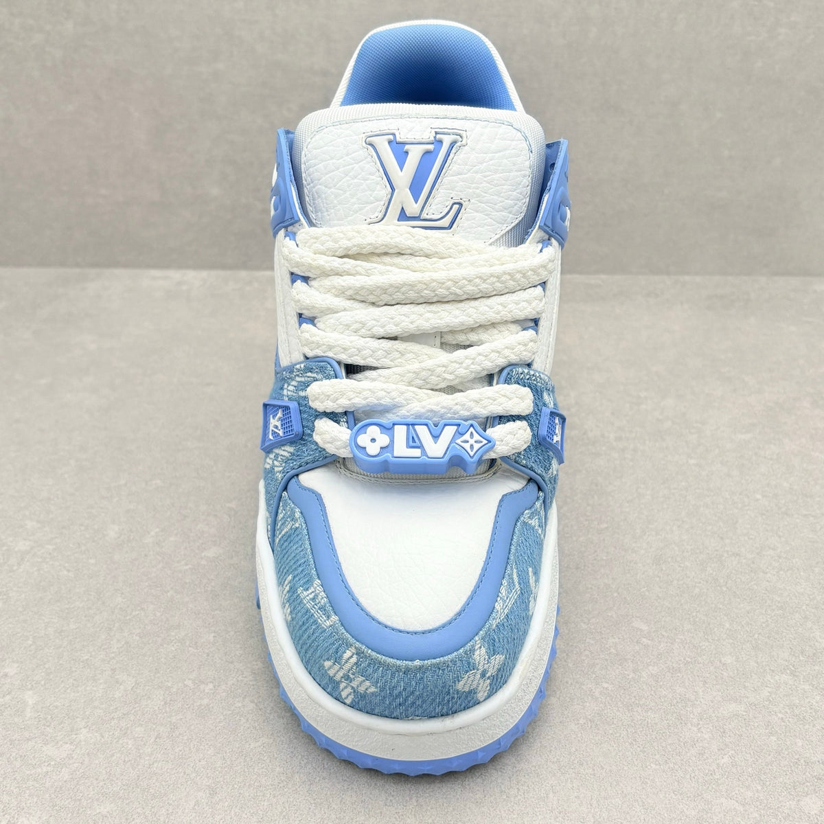 Denim Monogram Trainer Maxi Blue — photo 5