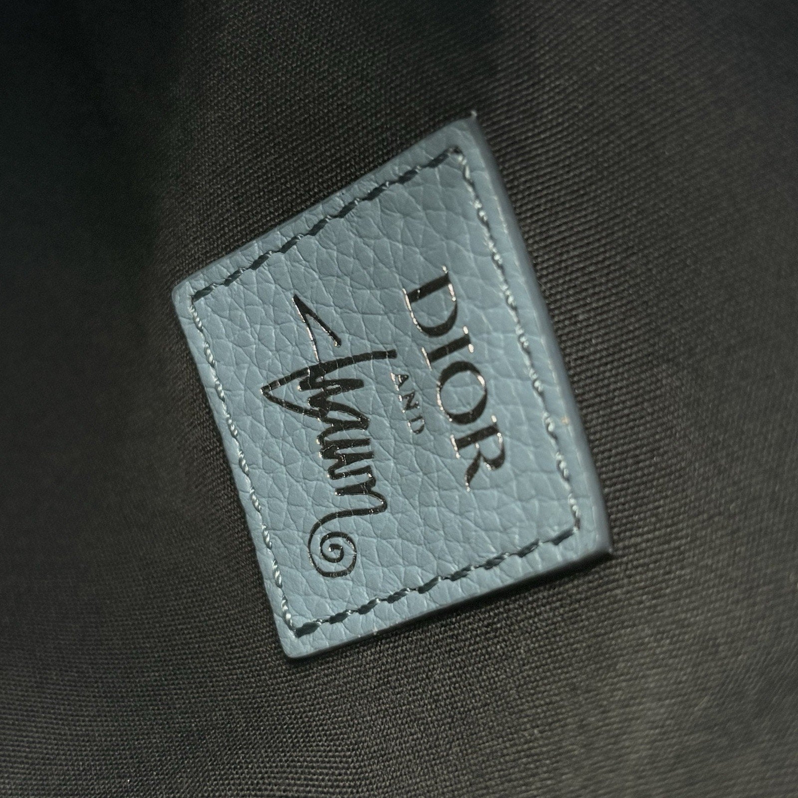 Dior x Shawn Stussy Saddle Bag ' Blue '