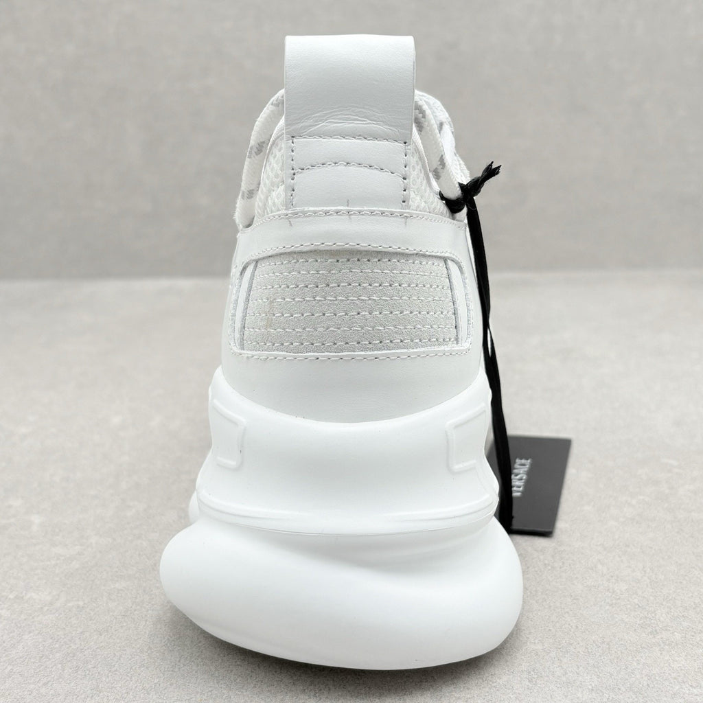 Versace Chain Reaction Sneakers ' White ' | Size 41.5 (8.5 US)