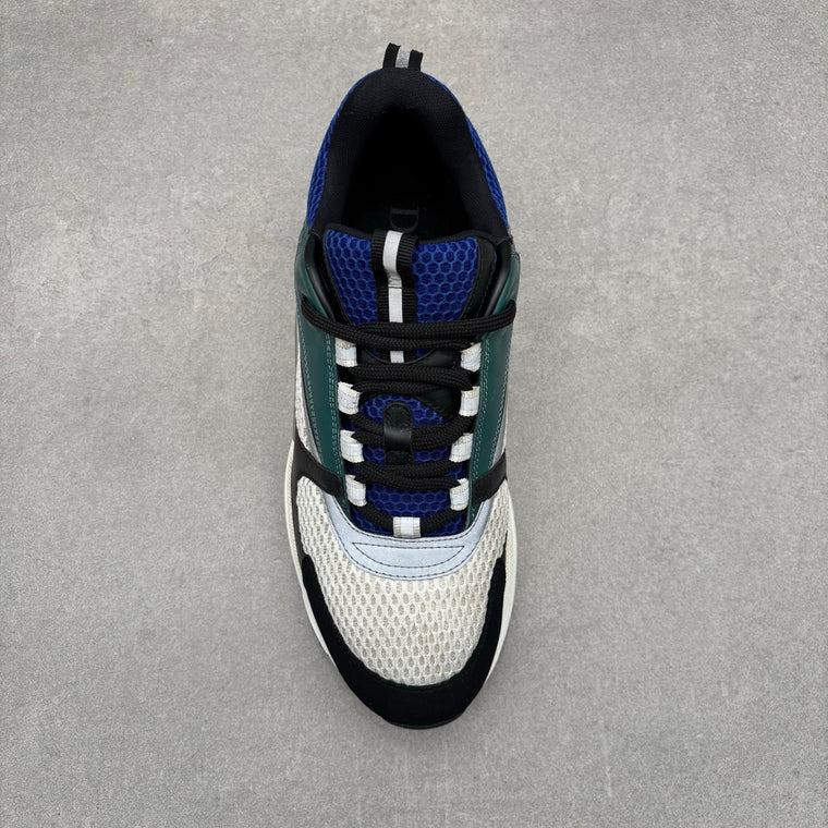 Dior B22 Sneaker White, Green, Blue — photo 6