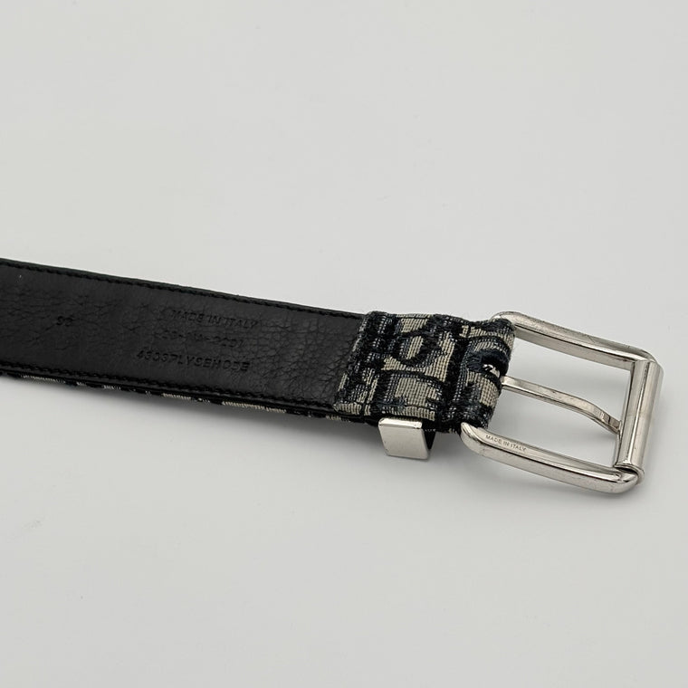 Oblique Jacquard Belt Beige Black — photo 6