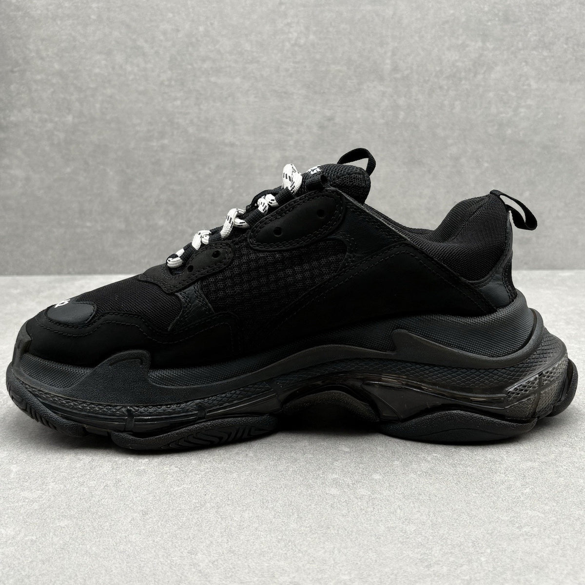 Triple S Clear Sole Black — photo 4