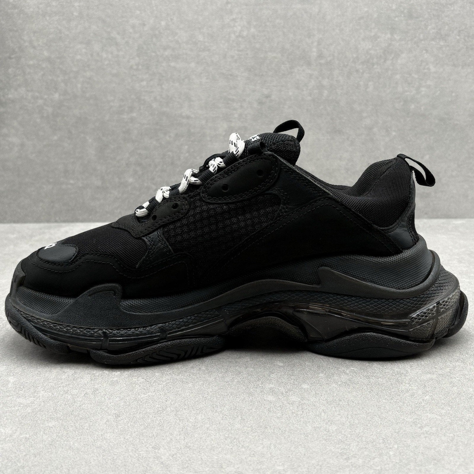 Balenciaga Triple S Clear Sole ' Black ' | Size 42 (9 US)