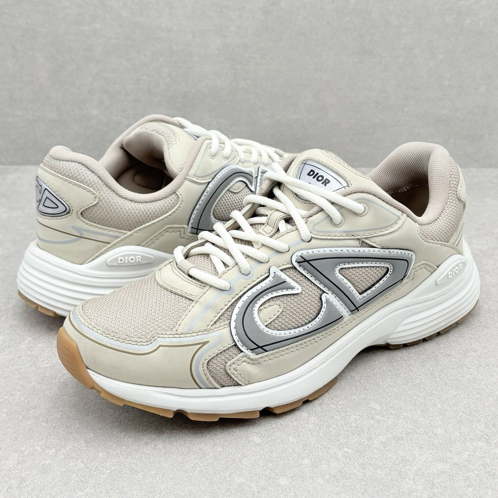 Dior B30 Reflective Sneaker ' Tan White ' | Size 41 (8 US)