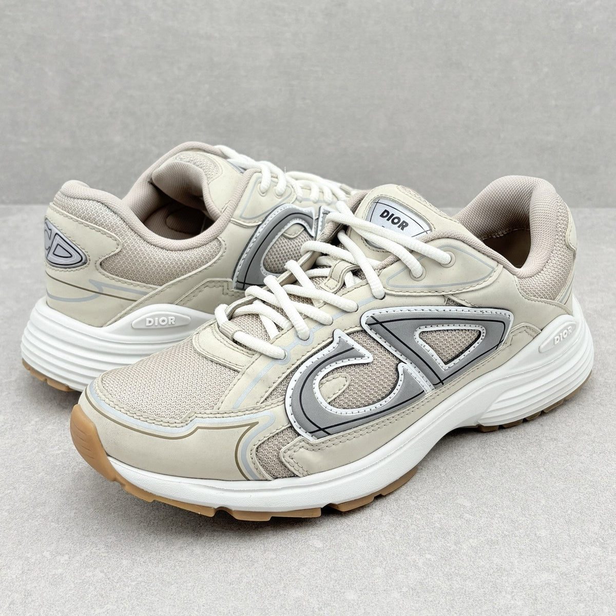 B30 Reflective Sneaker Tan White