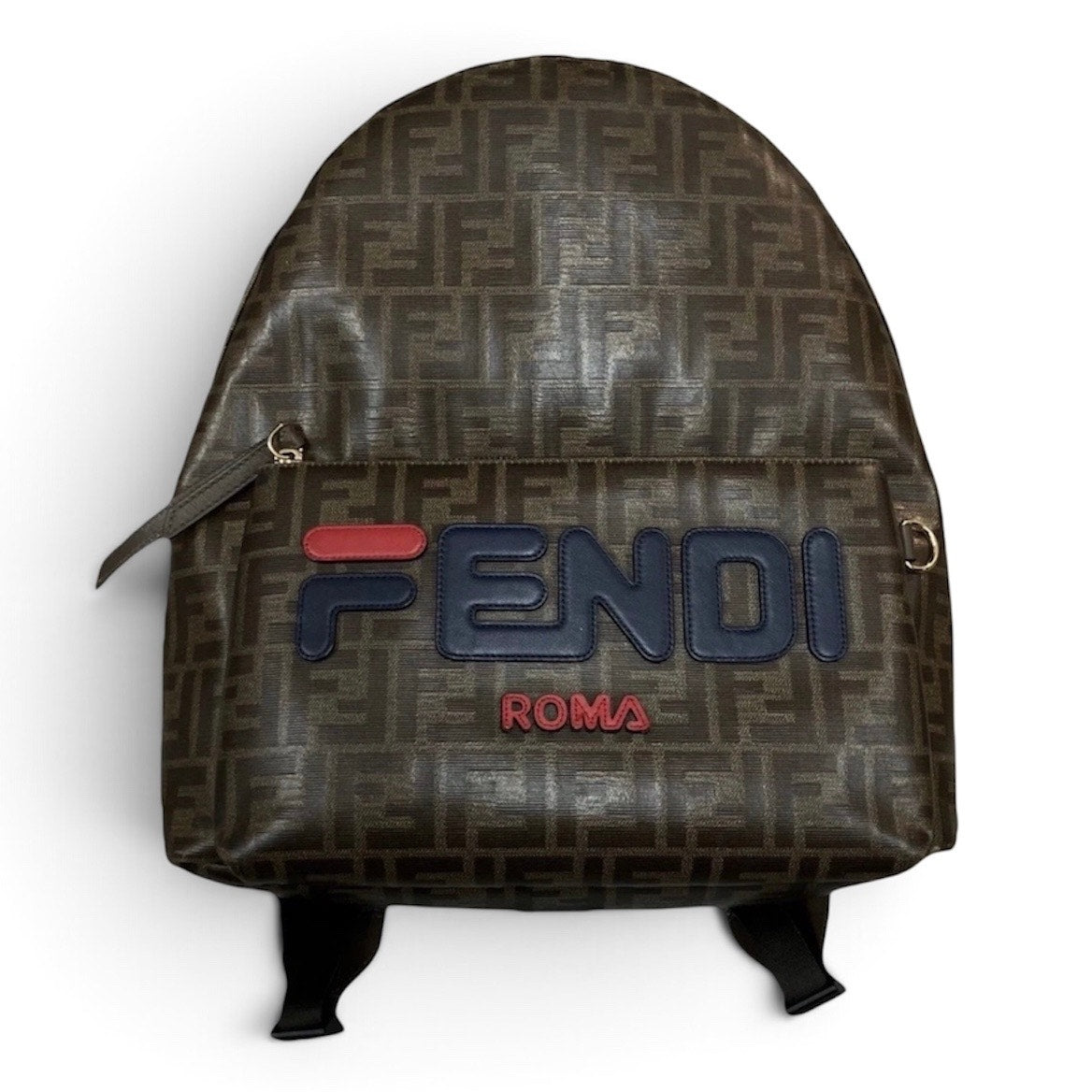 x Fila Zucca Coated Canvas Mani Backpack Brown — photo 2