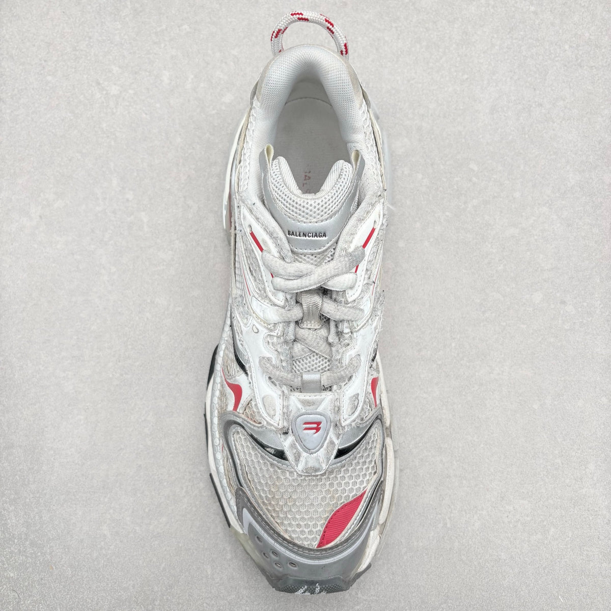 Runner 2.0 White Grey Red — photo 5
