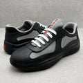 Prada America's Cup Rubber Sneakers ' Black ' | Size 43 (10 US)