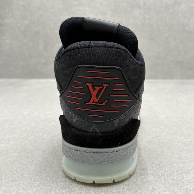 Trainer Mid Black Monogram Red — photo 3