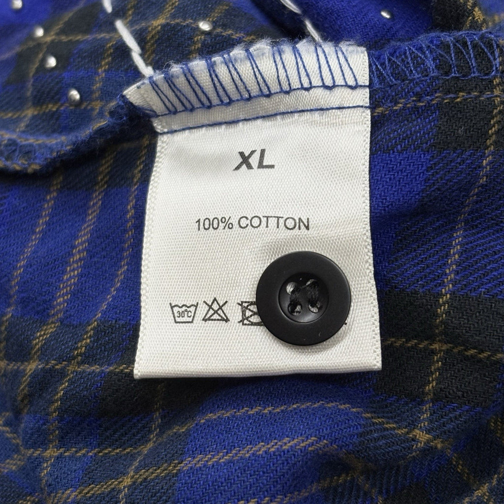 BRAND NEW! Vale Inferno Flannel ' Blue ' | Size XL