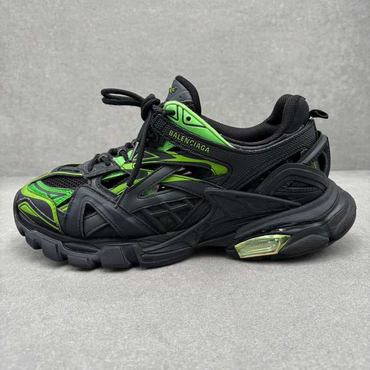 Balenciaga Track 2 Trainer Black Green — photo 8