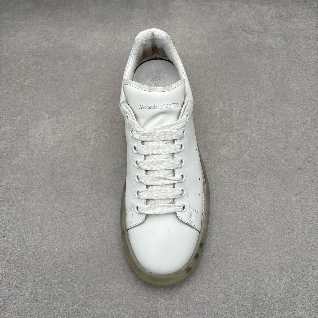 Alexander McQueen ‘ White Clear Sole ‘ | Size 45 EU (12 US)