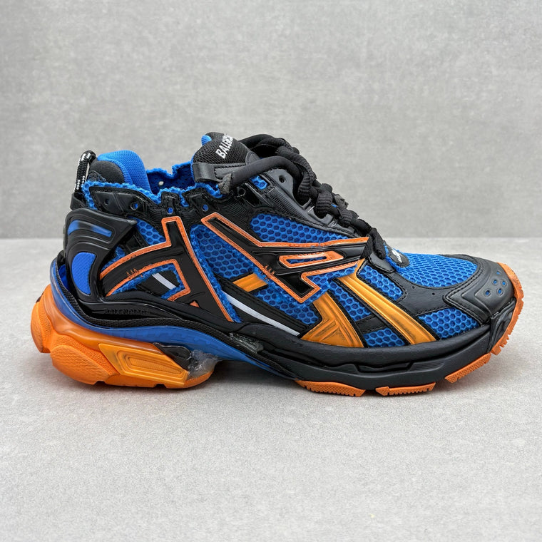 Runner Sneaker Blue Orange — photo 2
