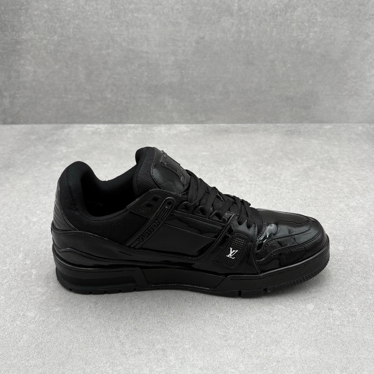 Patent Leather Trainer Black — photo 10