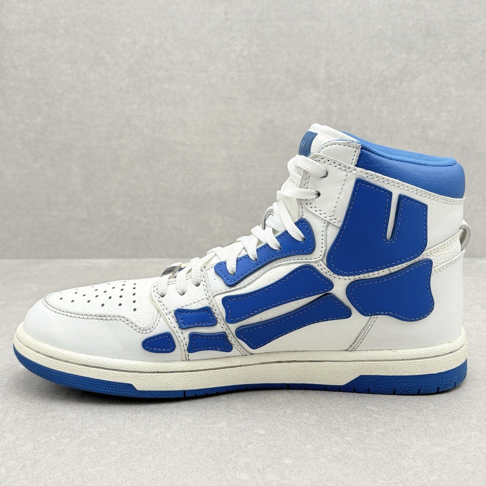 Amiri Skel High Top ' White Blue ' | Size 43 (10 US)