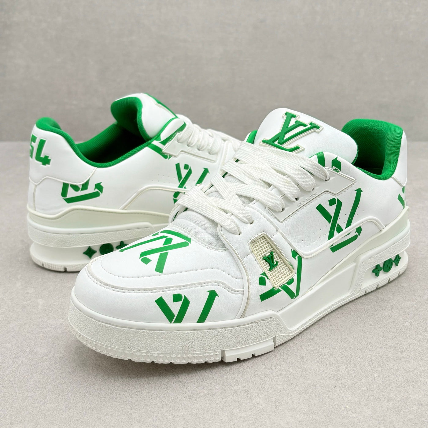 Trainer White Green