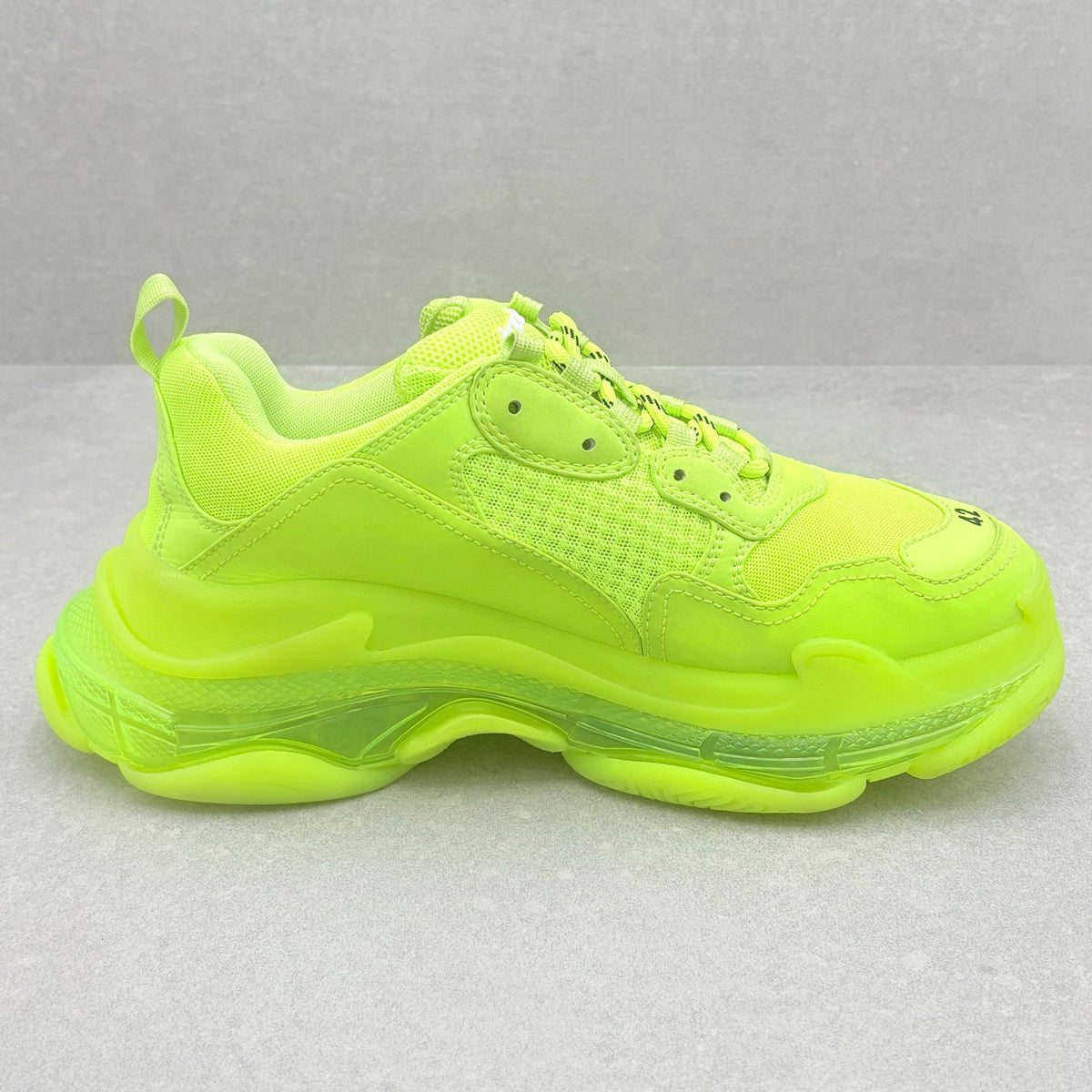 Balenciana Triple S Sneaker Neon Yellow — photo 10