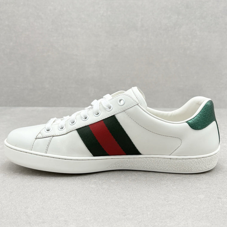 Ace Embroidered Snake White — photo 4