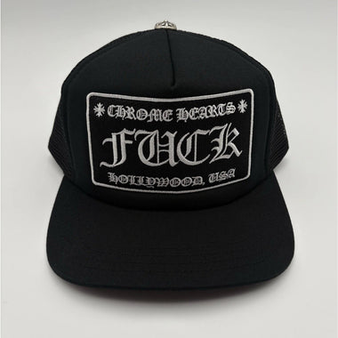 FU Hollywood USA Hat Black