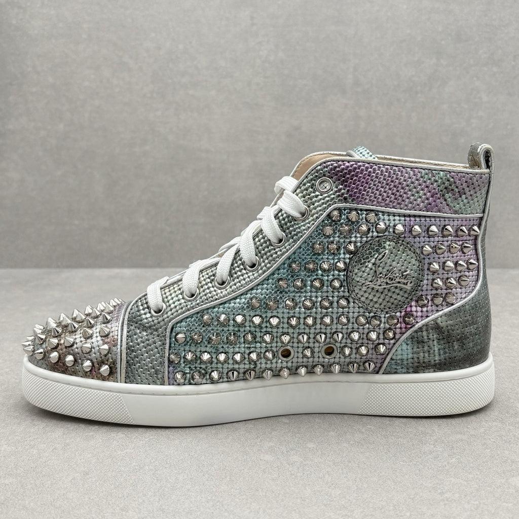 Christian Louboutin Spikes ' Multi Silver ' | Size 41 (8 US)