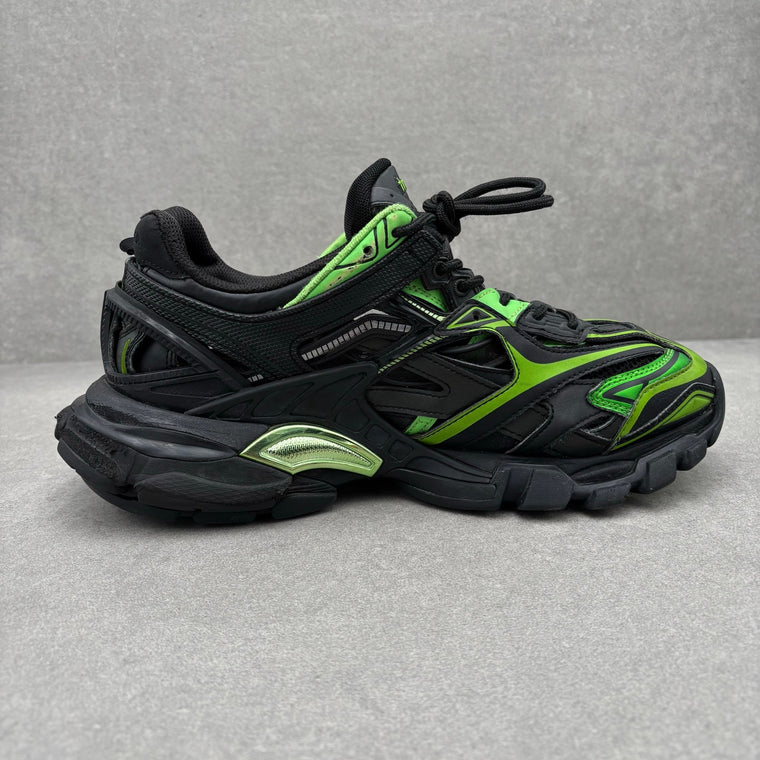 Balenciaga Track 2 Trainer Black Green — photo 10