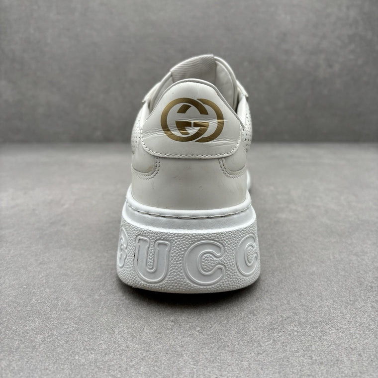 GG Embossed White Leather — photo 9