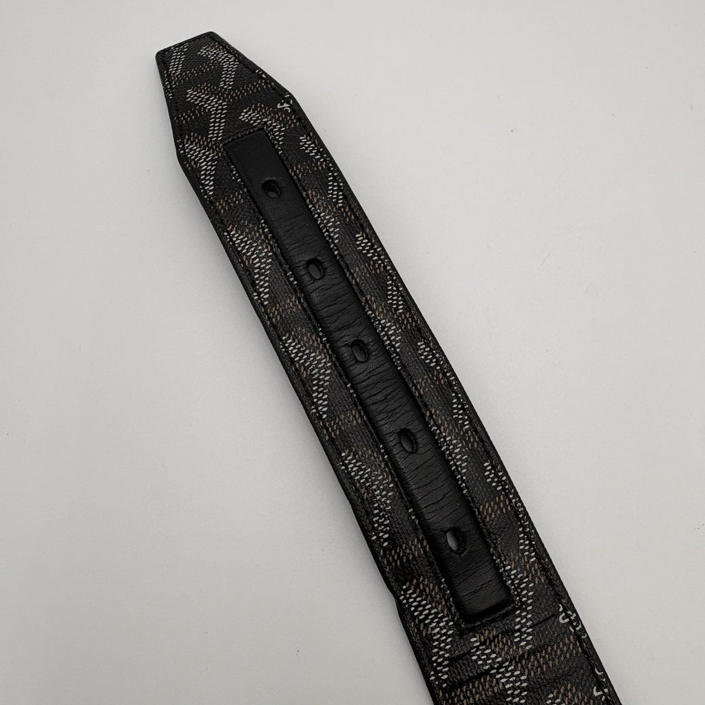 Goyard Florida Goyardine Belt ' Black '