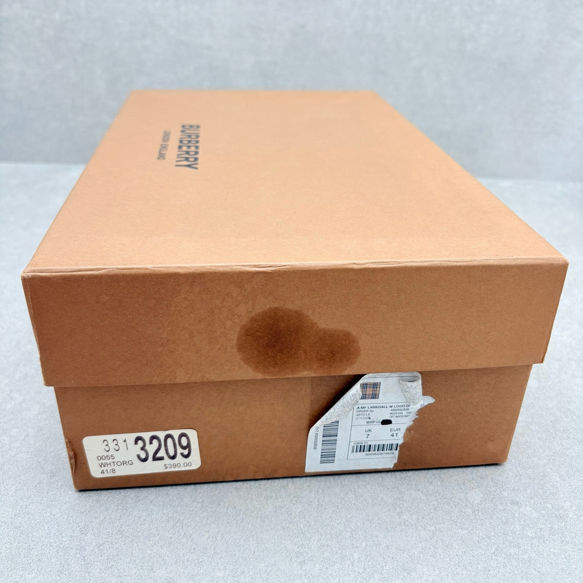 Low Sneaker Orange White — photo 14