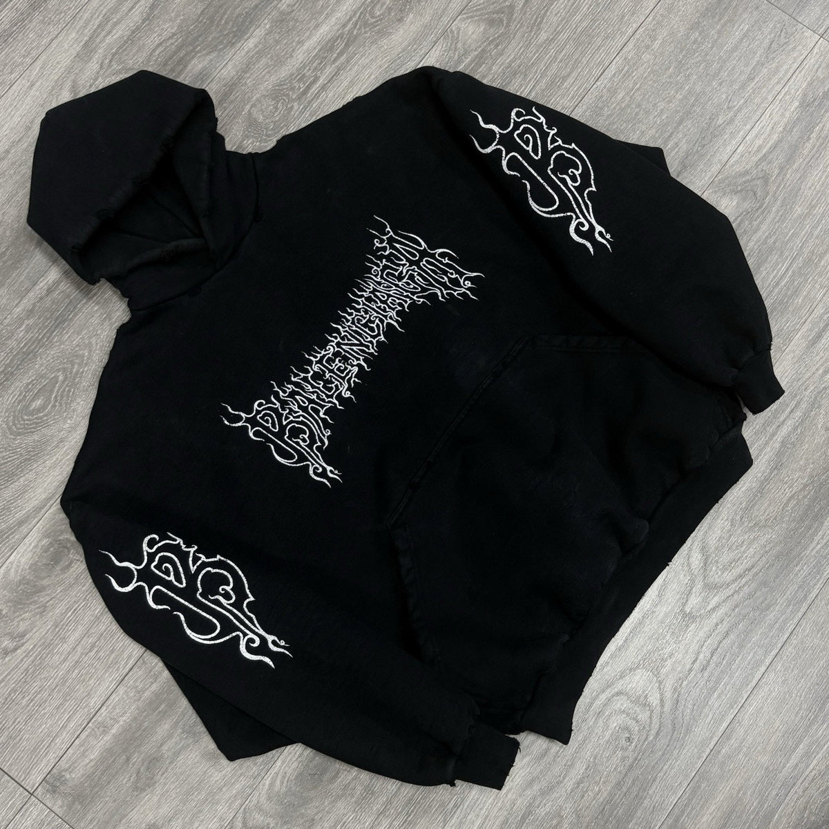 Darkwave Popover Hoodie Black — photo 6