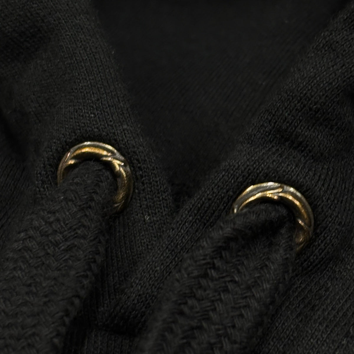 Floral Horseshoe Hoodie 'Black' — photo 4