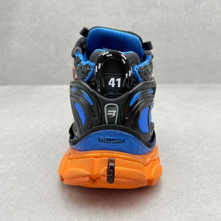 Runner Sneaker Blue Orange — photo 3