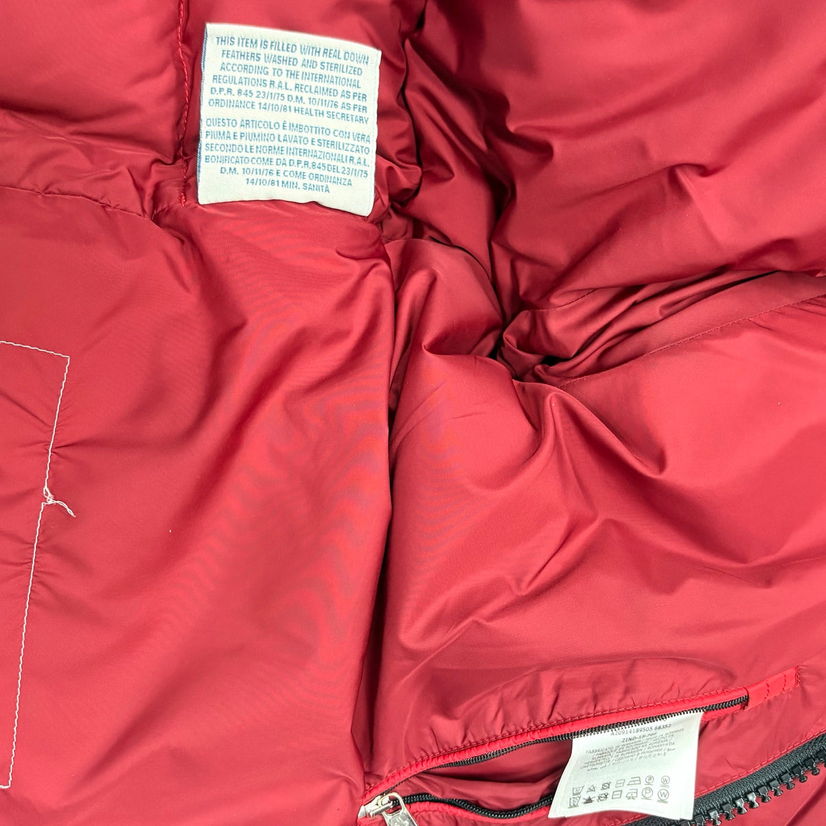 Brel Puffer Jacket Red — photo 10