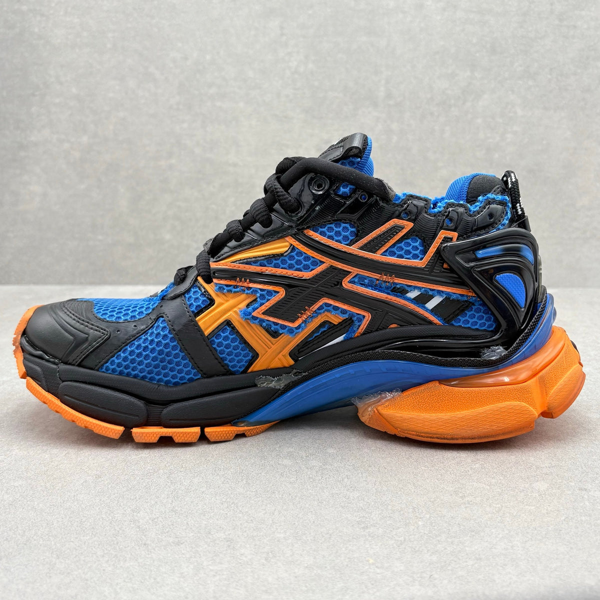 Runner Sneaker Blue Orange — photo 4