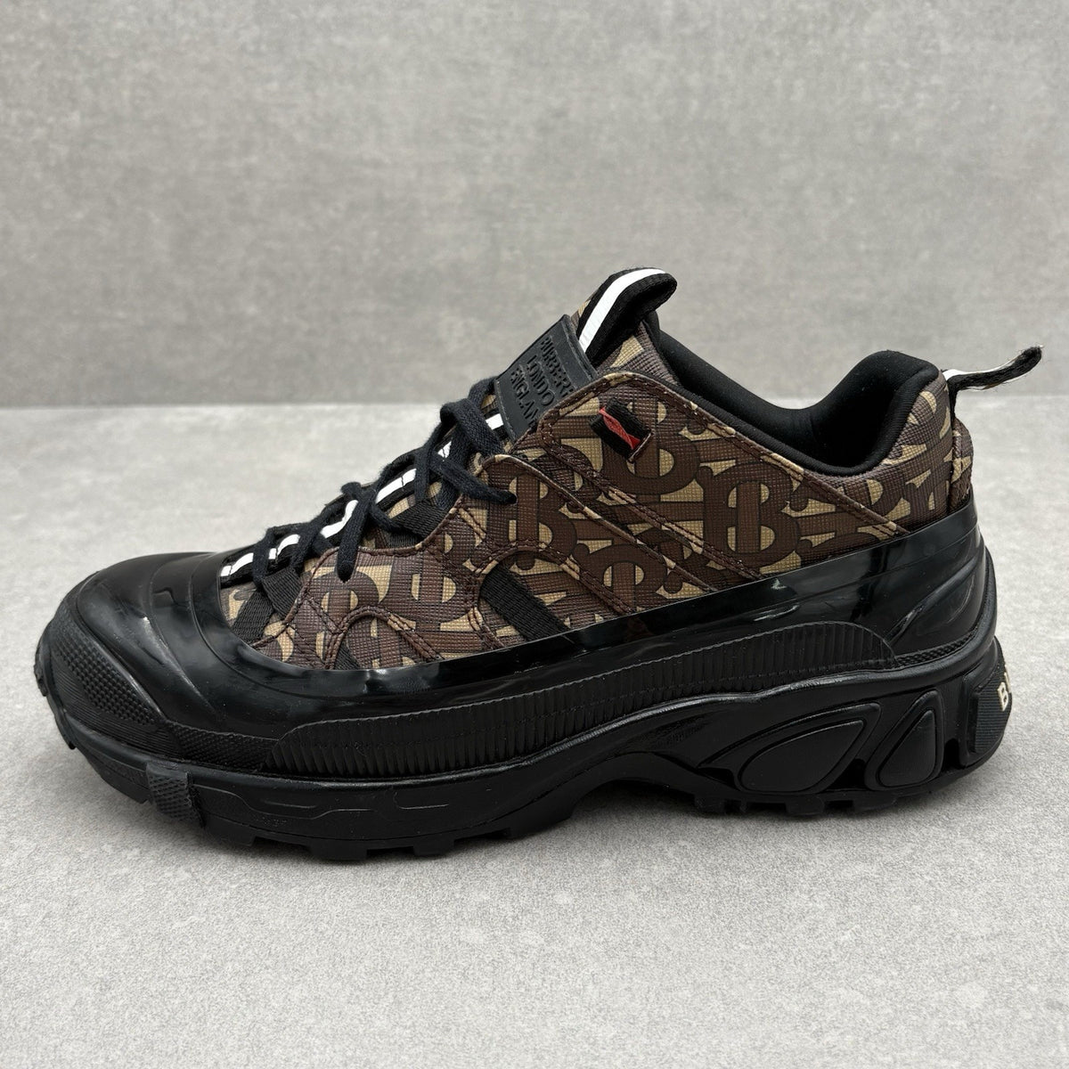 Arthur Low-Top Monogram Print Brown — photo 8