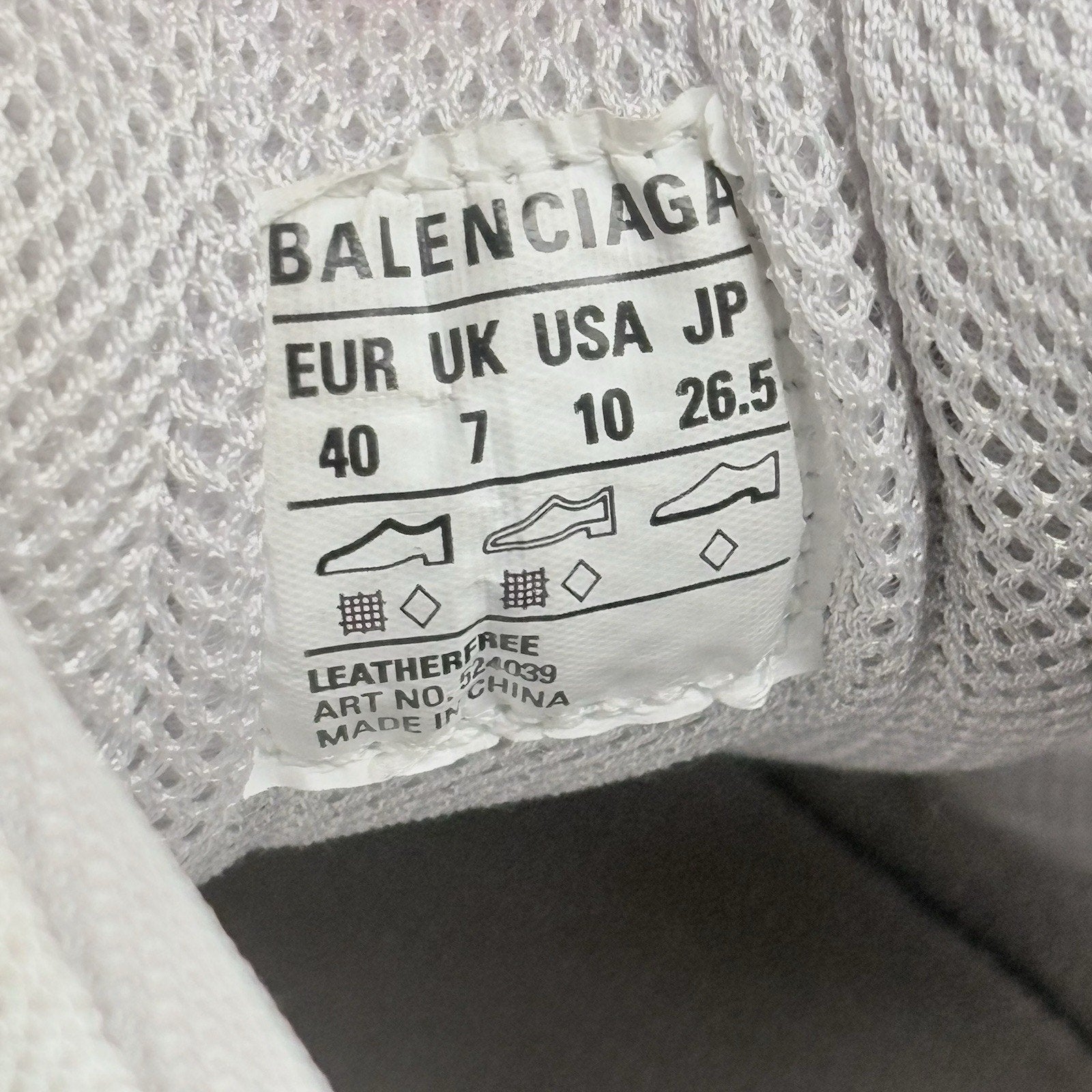 Balenciaga Triple S Sneaker ' White Pink ' | Size 40 EU