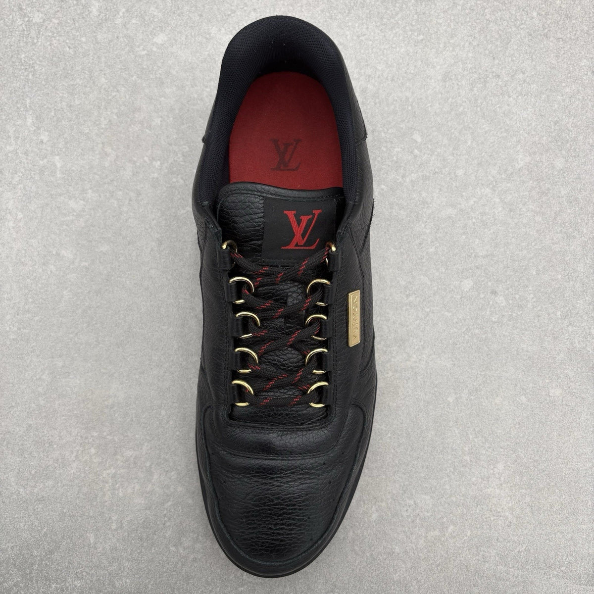Hardware Calfskin Trainer Black Gold — photo 11
