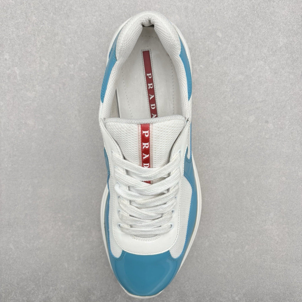 Prada Americas Cup ' Light Blue White ' | Size 9.5 UK (10.5 US)