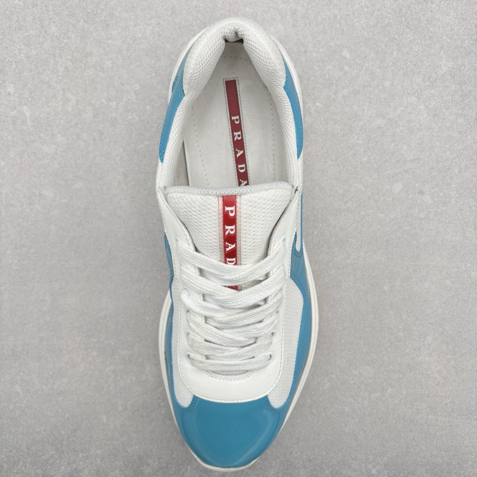 Prada Americas Cup ' Light Blue White ' | Size 9.5 UK (10.5 US)