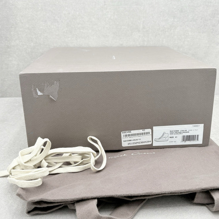 Lido DRKSHDW Vintage High Top Natural Milk — photo 14