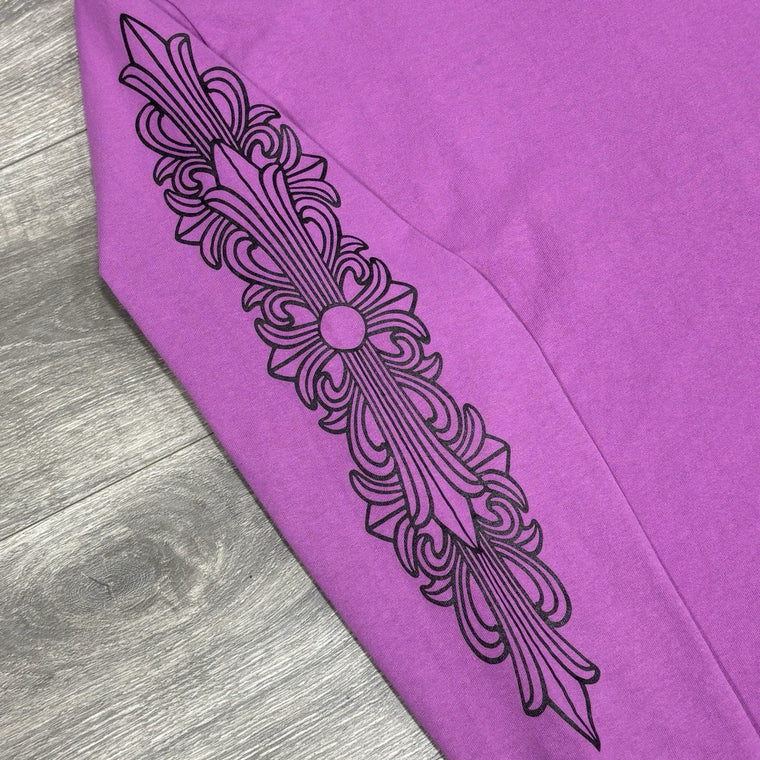 Matty Boy Spider Web Long Sleeve T-shirt Black Purple — photo 4