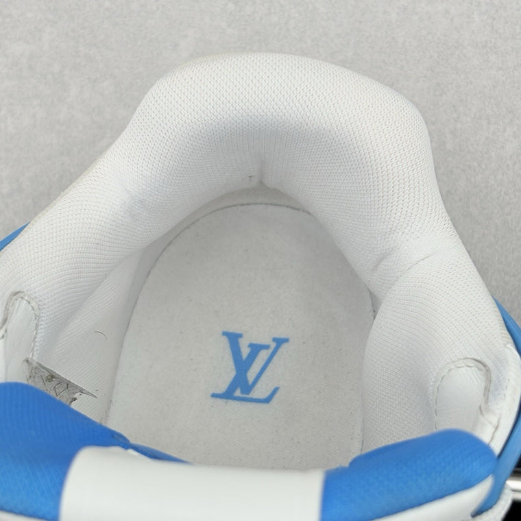 Trainer Mid White Blue — photo 6