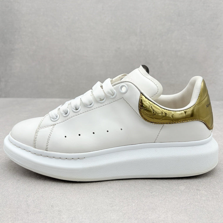 Oversized Sneaker Gold Crocodile — photo 8