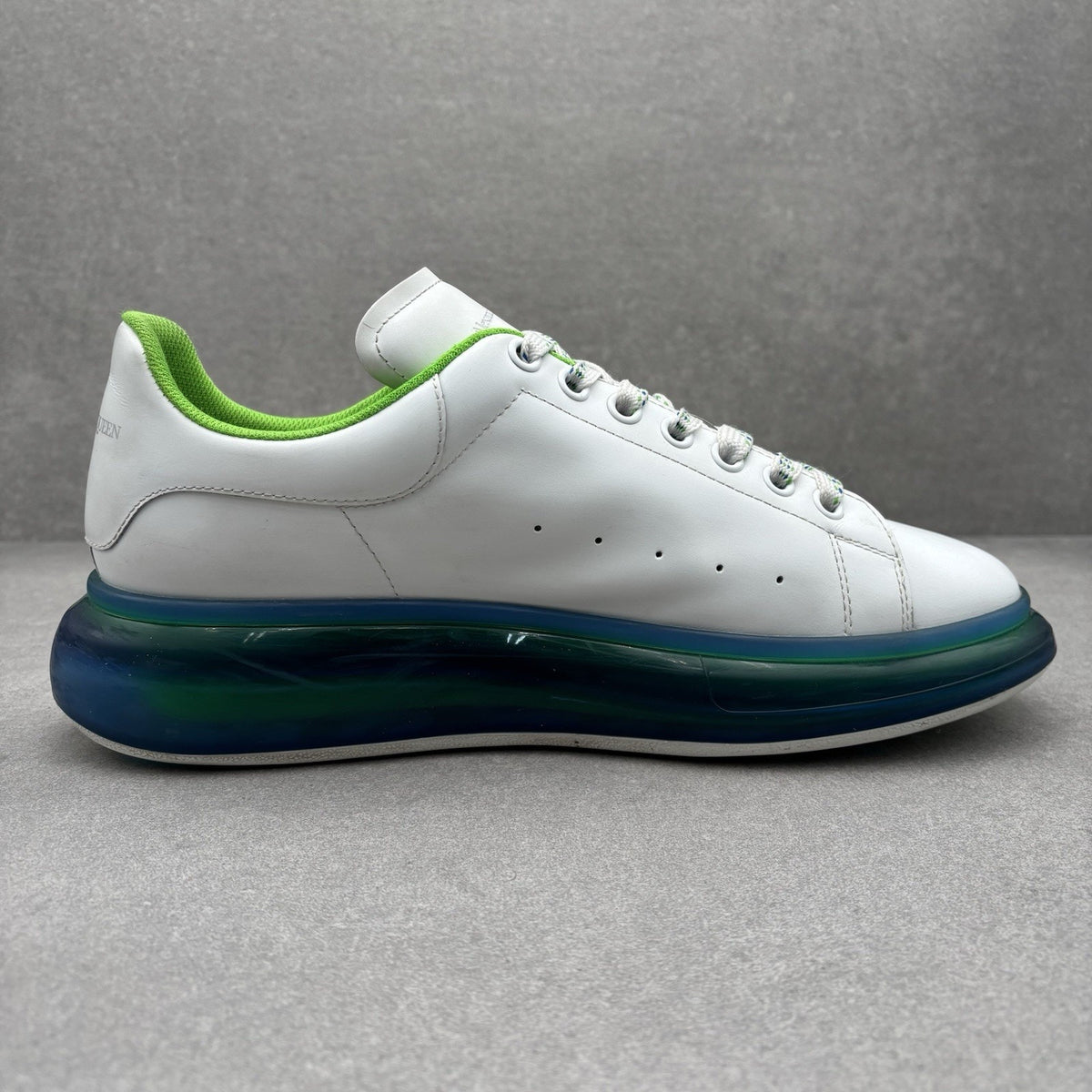 Transparent Sole White, Lime — photo 10