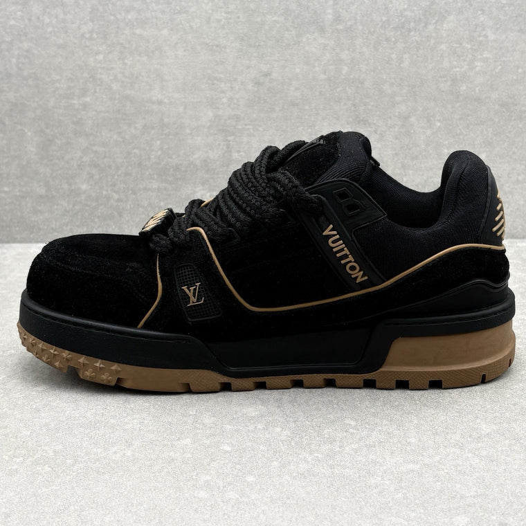 Suede Maxi Black Brown — photo 4