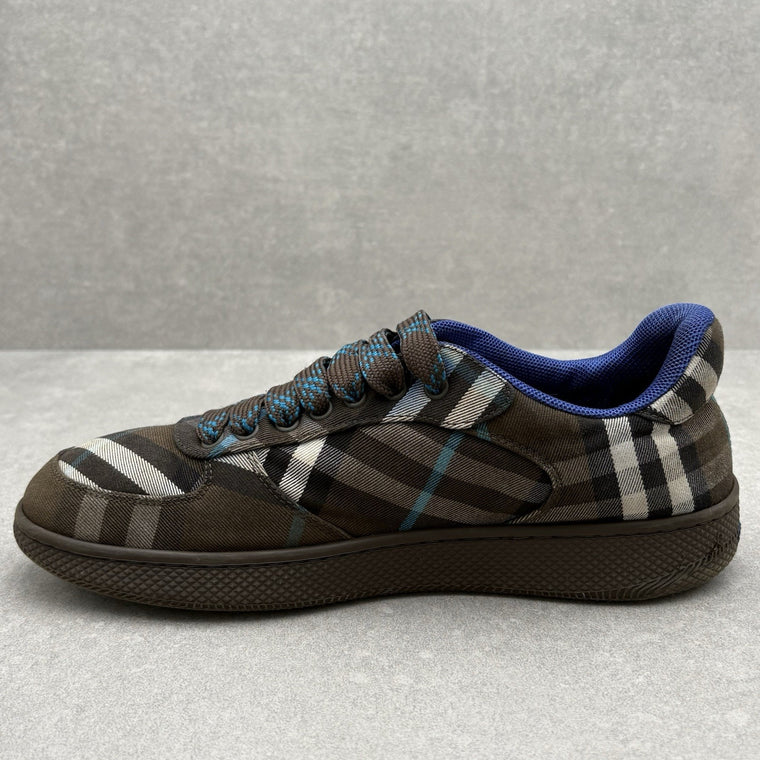 Burberry Terrace Low Top Brown Blue — photo 4